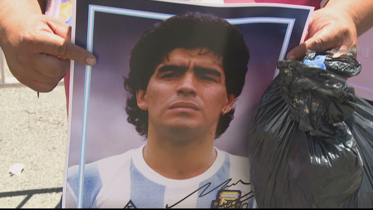 ‘The greatest’: Thousands of Argentinians say goodbye to Maradona