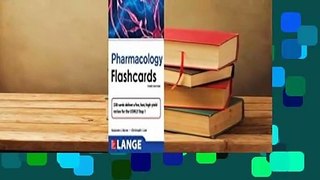Full version  Lange Pharmacology Flash Cards, Third Edition  Review