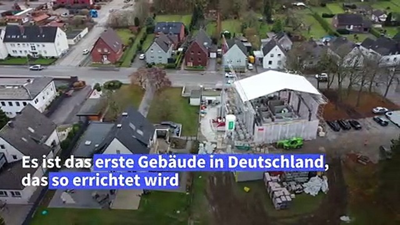 Deutschlands erstes Haus aus dem 3D-Drucker entsteht in NRW