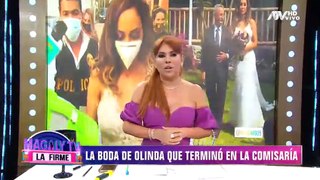 Imágenes completas de la detención de Olinda Castañeda, su esposo e invitados en el día de su boda