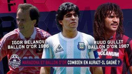 Combien de Ballons d'Or Maradona aurait-il gagné (s'il avait été éligible) ?
