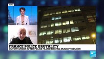 France Police Brutality, police officers suspended over beating of black man