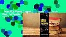 About For Books  Digital Transformation Game Plan: 34 Tenets for Masterfully Merging Technology