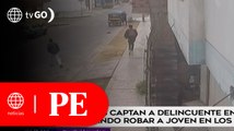 Captan a delincuente en mototaxi cuando intentaba robar a joven en Los Olivos | Primera Edición