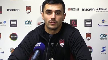 Dylan Cretin avant LOU/SFP : "On revient plein d'énergie pour faire un gros match"