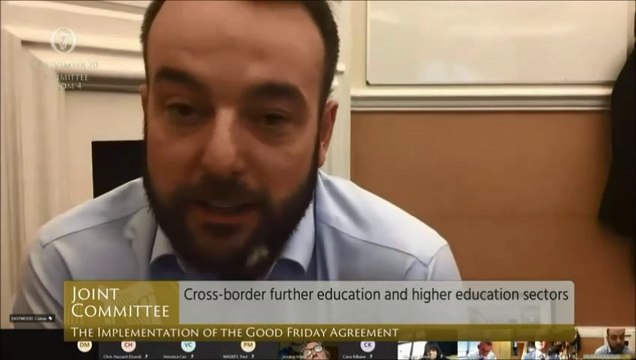 Foyle MP Colum Eastwood tells Oireachtas committee Derry is being held back without a full-scale university