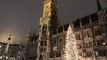 Christbaum Anzünden 2020 @ Marienplatz München - die Tanne aus Steingaden leuchtet seit 27.11.2020