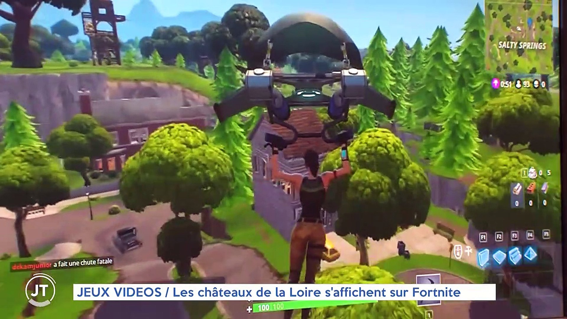 JEUX VIDEO / Les châteaux de la Loire s'affichent sur Fortnite - Vidéo  Dailymotion