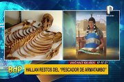 Descubren los restos arqueológicos de un pescador en Chorrillos