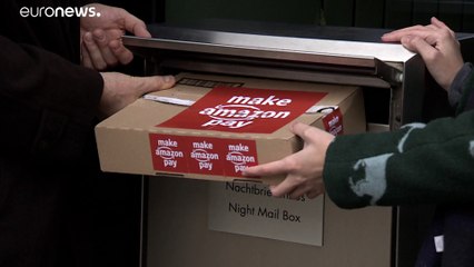 Tiltakoznak az Amazon ellen világszerte