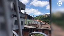 Helicóptero dá apoio a policiais em confronto armado em Vitória