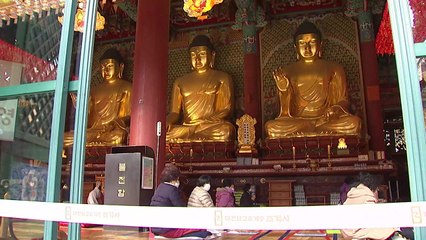 혹시나 불똥 튈라...'조심조심' 종교계 / YTN