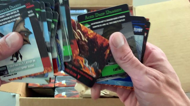 Unboxing 52 Dragons, A Fantasy Card Game of Battling Dragons