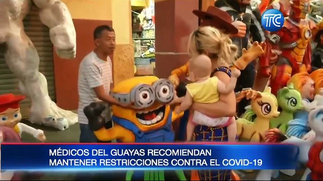 Médicos del Guayas recomiendan mantener medidas contra el covid-19
