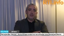 Marwane Ben Yamed de Jeune Afrique revient sur son entretien avec Emmanuel Macron à l'Elysée (Fatim Djédjé)