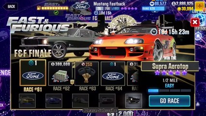 #116 CSR Racing 2 | Fast and Furious | F&F Finale | Toyota Supra Aerotop | Part 4/4