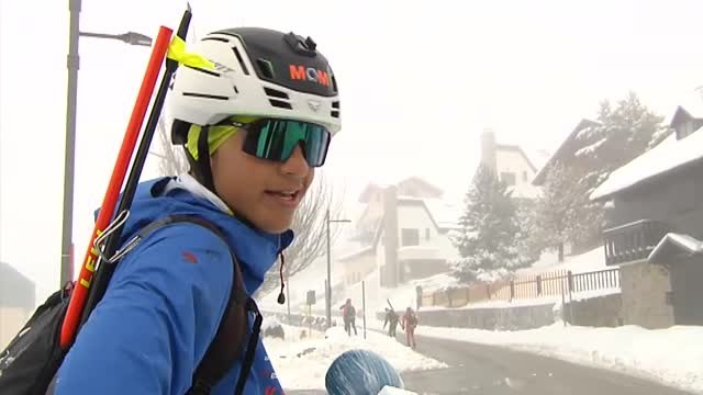 La temporada de esquí en Sierra Nevada sigue congelada