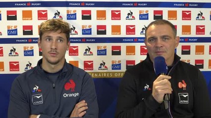 XV de France - Ibanez : “On a essayé de trouver un équilibre”