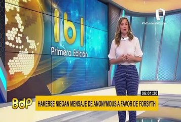 George Forsyth respondió así a Anonymous sobre video viral