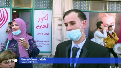 De Gaza a Gibraltar, la pandemia no frena las bodas… pero las modifica