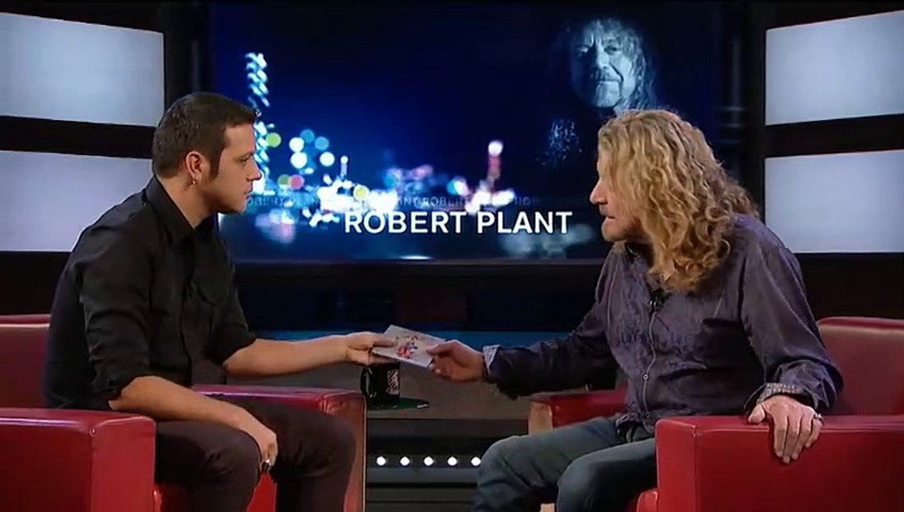 Robert Plant on George Stroumboulopoulos Tonight INTERVIEW