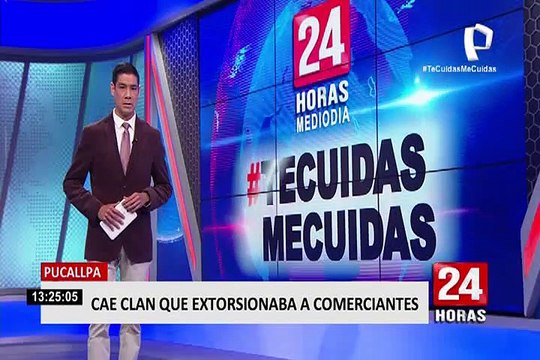 Pucallpa: intervienen a familia de extorsionadores integrada por dos policías