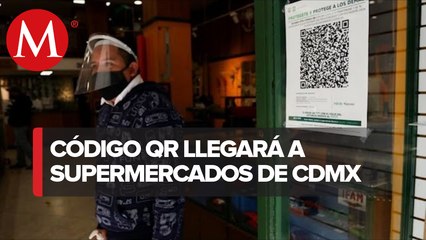 En CdMx, ampliarán registro con Código QR a supermercados y farmacias