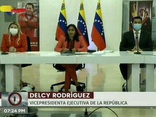 Delcy Rodríguez: El nuevo parlamento debe ser un espacio de diálogo político para impulsar la economía nacional