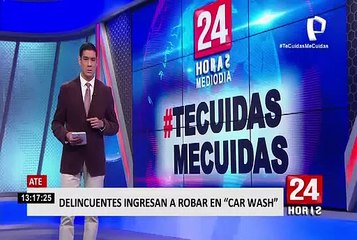 Ate: delincuentes roban ‘car wash’ durante la madrugada