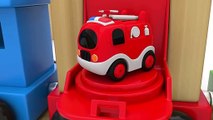 Colors for Children to Learn with Preschool Toy Train and Street Vehicles Toys