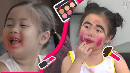 CƯỜI TÉ XỈU với những màn TRANG ĐIỂM không giống ai của BÉ LÙN NGÂN CHI NDCTTTRX