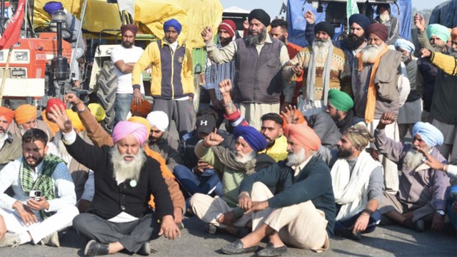 Reactions of politicians on farmers' protest