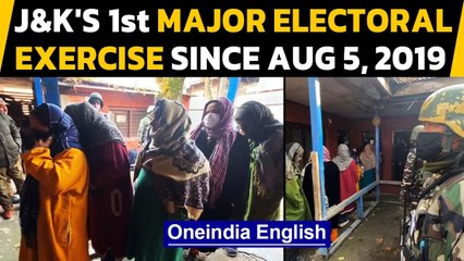 J&K: First-ever DDC polls begin | Grassroots democracy revived | Oneindia News