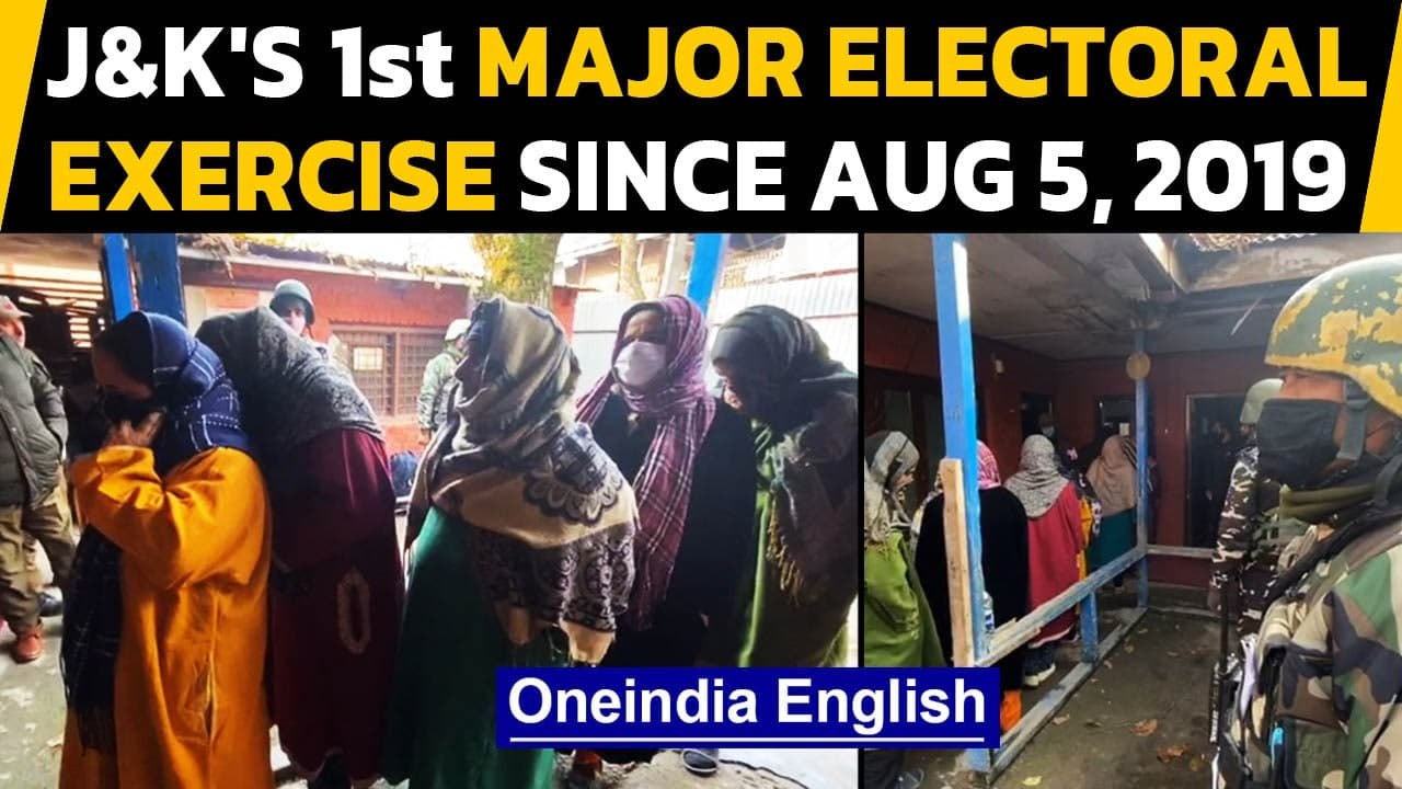 J&K: First-ever DDC polls begin | Grassroots democracy revived | Oneindia News