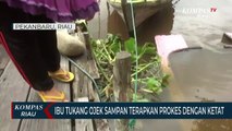 Ibu Tukang Ojek Sampan Terapkan Prokes Dengan Ketat