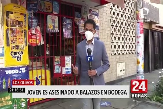Los Olivos: crimen de joven en tienda sería por ajuste de cuentas, según información preliminar