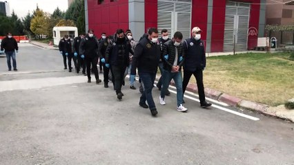 GAZİANTEP - PKK/KCK operasyonunda gözaltına alınan 7 zanlı adliyeye sevk edildi