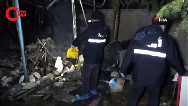 Galip Öztürk'ün damadı yangında can verdi