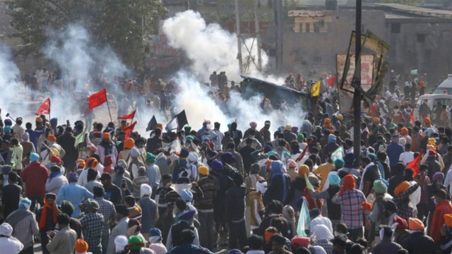 Third day of farmers' protest against new agricultural law