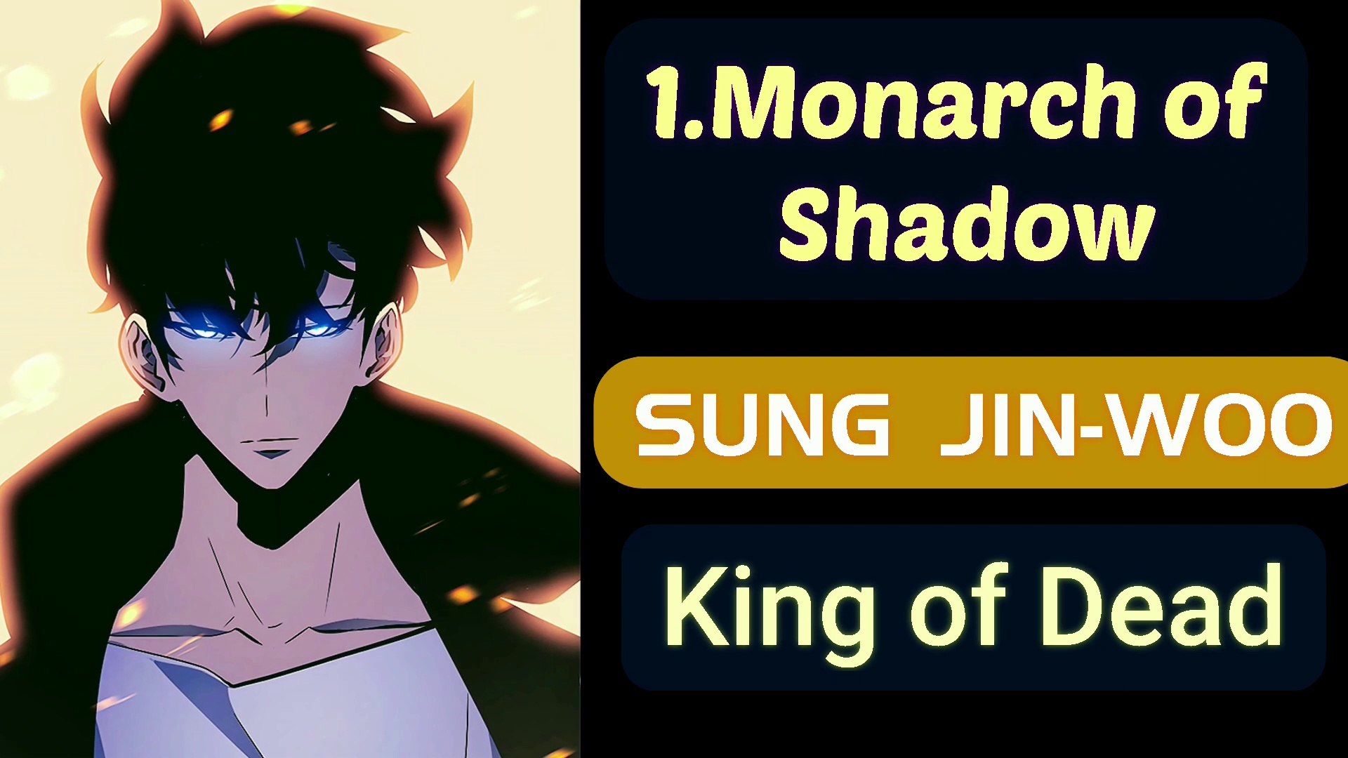 Solo Leveling Top 10 Strongest Monarchs Video Dailymotion
