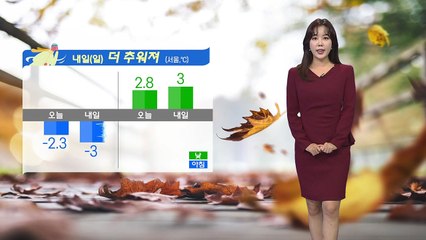 [날씨] 내일 때 이른 추위 이어져...모레 아침까지 제주 산간 눈 / YTN