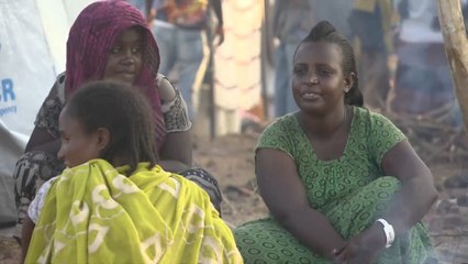 أمراض وظروف صعبة للاجئين الإثيوبيين الفارين من حرب تيغراي