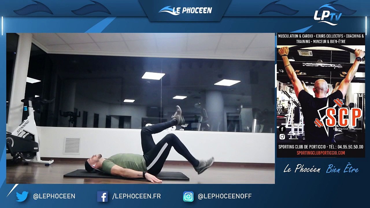 Le Phocéen Bien-Être : abdos pour tous ! Séance n°4