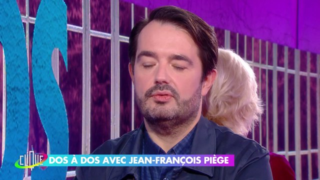 Jean-François Piège dos à dos avec Catherine Ceylac - Clique - CANAL+