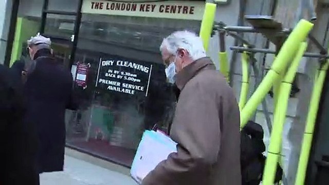 Michele Barnier departs London hotel for Brexit talks