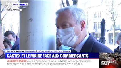 Bruno Le Maire annonce un élargissement du plafond du fonds de solidarité à 200.000€ par mois