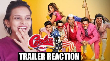 Coolie No.1 Trailer Reaction |_Varun Dhawan, Sara Ali Khan