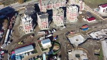 SAMSUN - Canik Belediyesi Kentsel Dönüşüm Alanı havadan görüntülendi (DRONE)