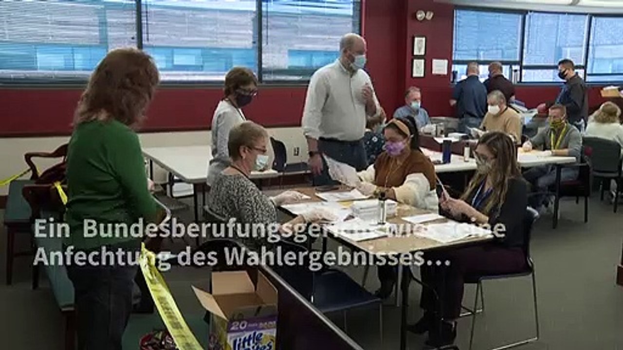 Trump scheitert mit Wahl-Anfechtung auch vor Berufungsgericht