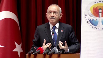 ADANA - Kılıçdaroğlu: 'Türkiye kan kaybediyor'